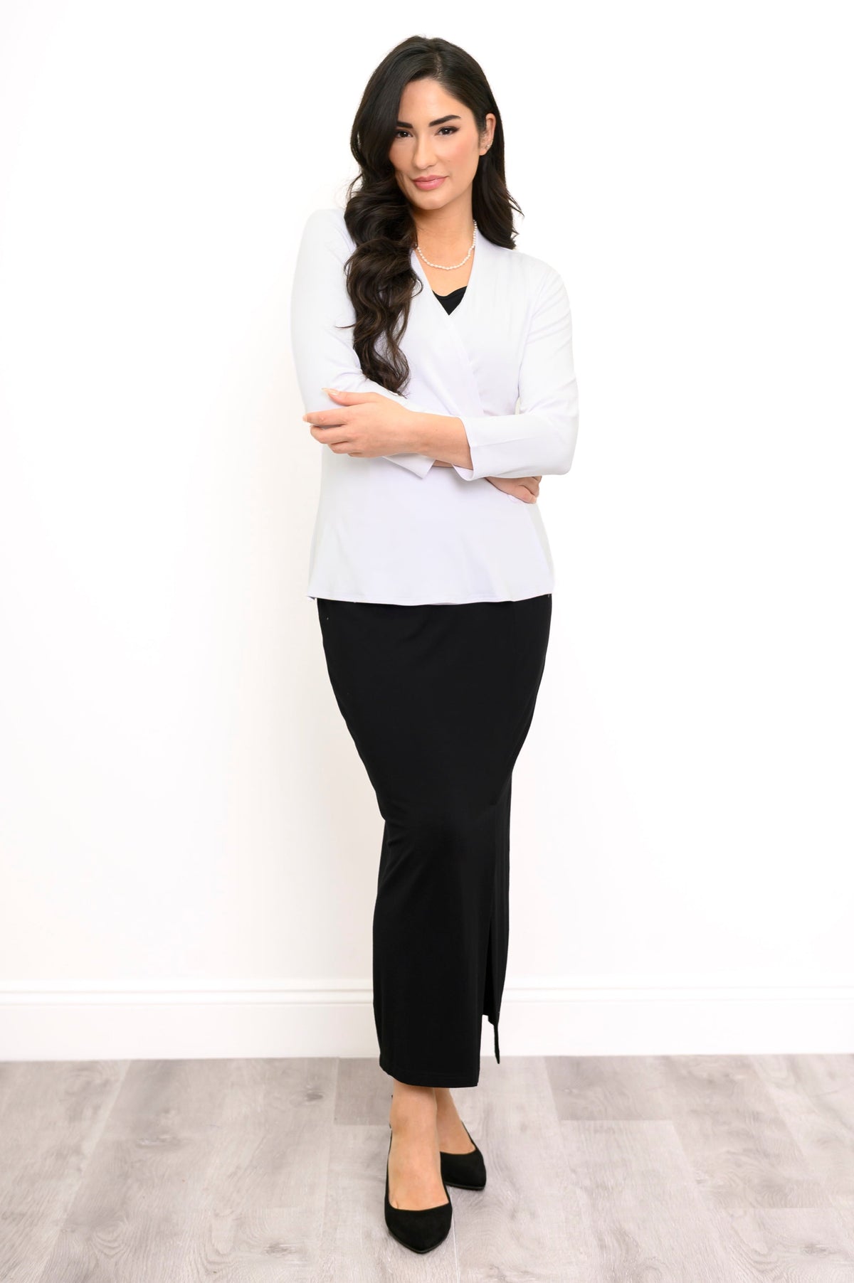 Eva Skirt, Black, Bamboo