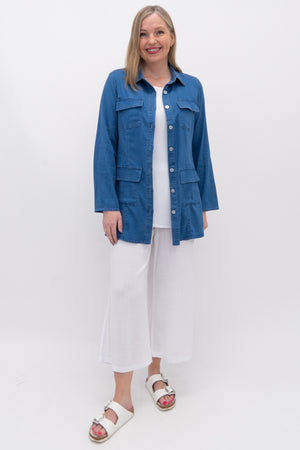 Kelly Jacket, Tencel Denim