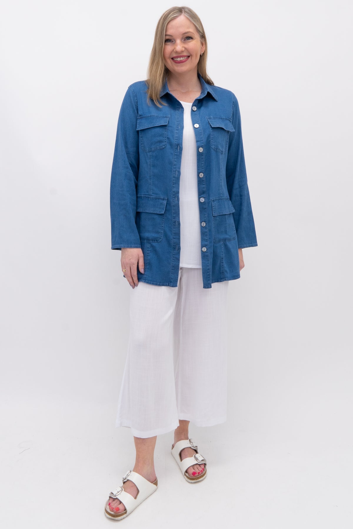 Kelly Jacket, Tencel Denim