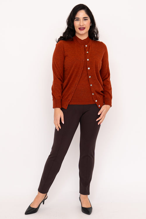 Kitten Cardigan, Bronze, Merino Wool