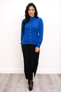 Rita Sweater, Cobalt, Merino Wool