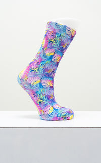 Ladies Bamboo Dress Socks, Assorted Prints