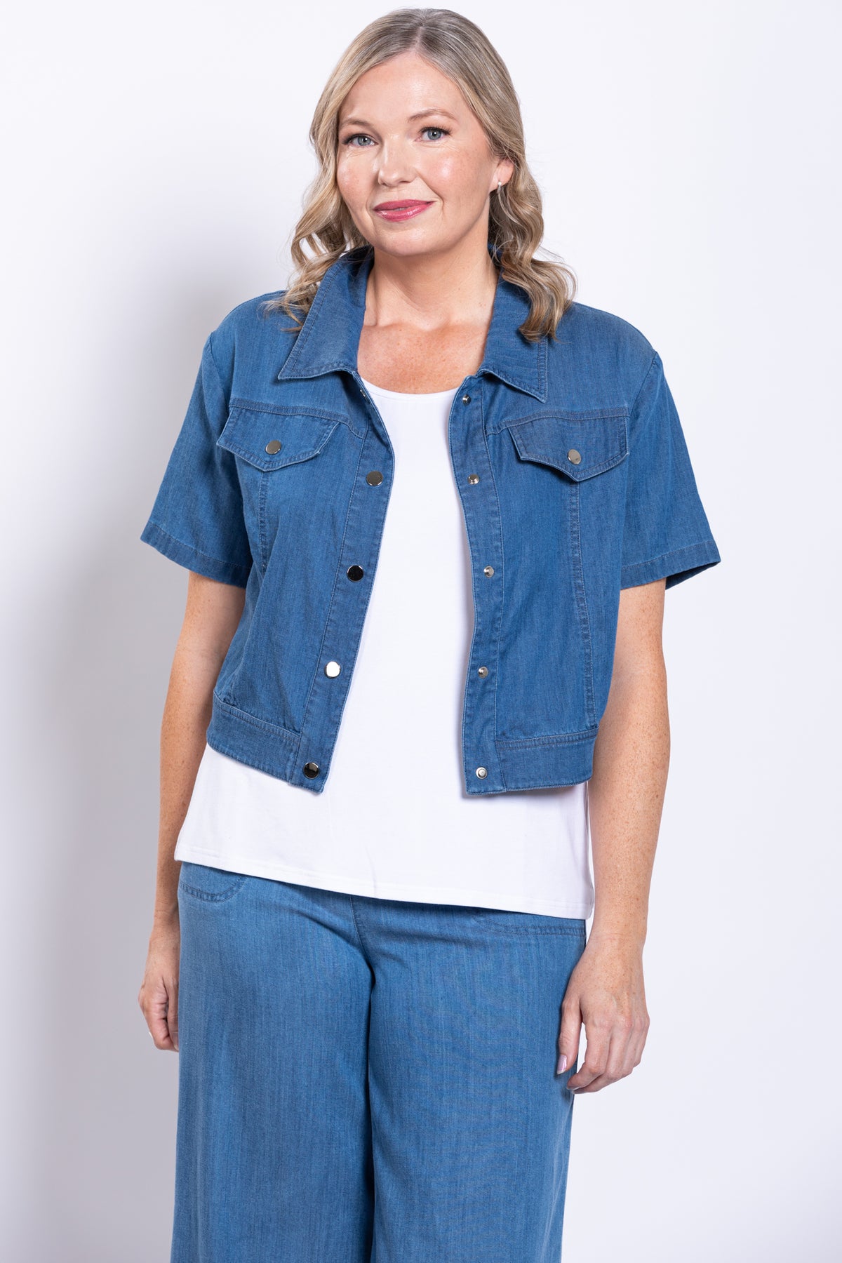 Lana Jacket, Tencel Denim