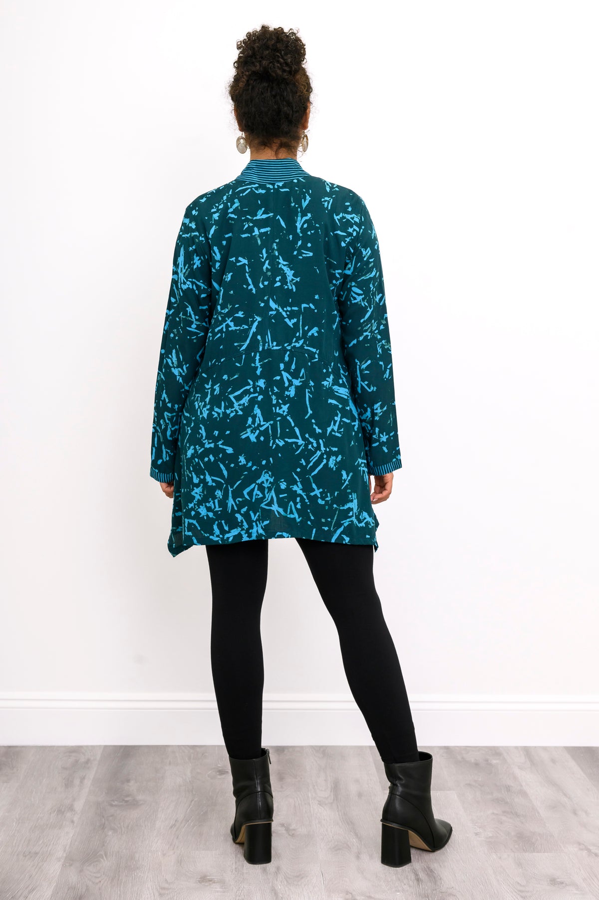 Laney Blouse, Teal Wish