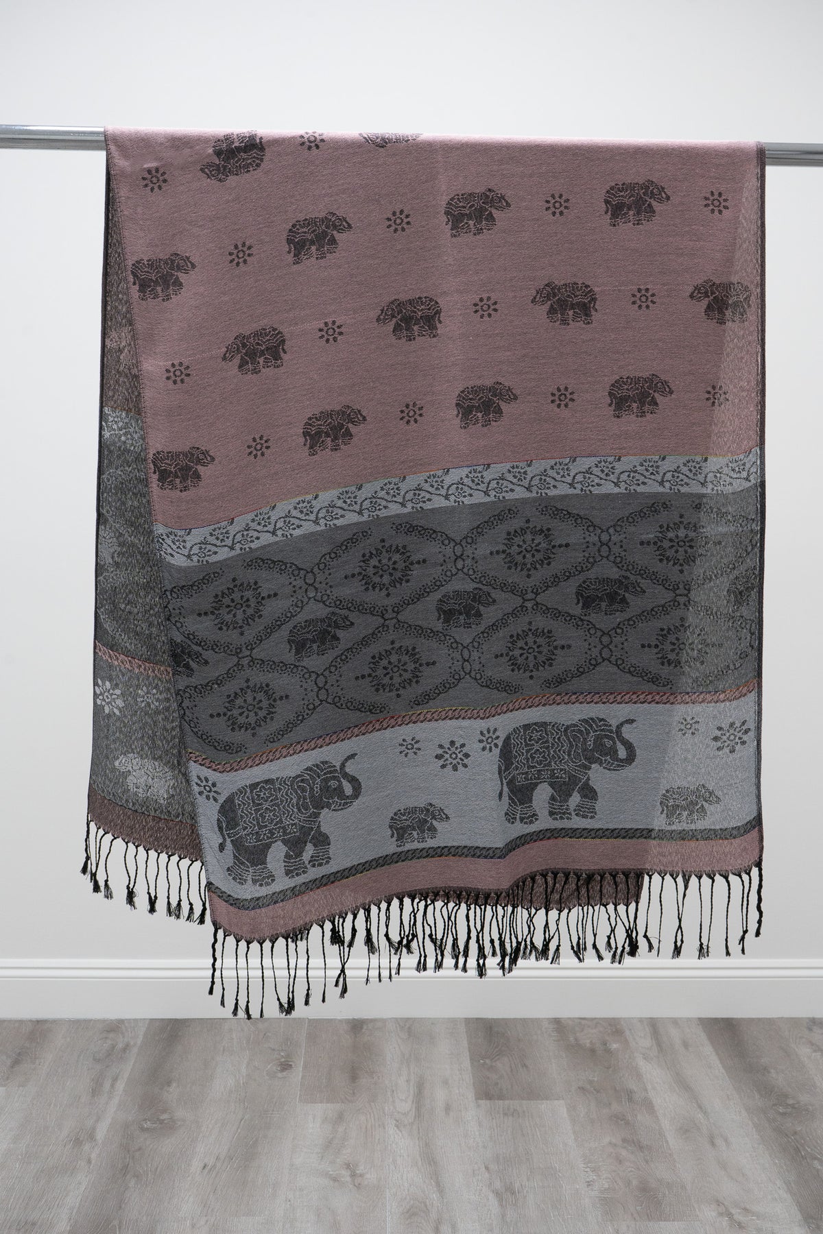 Pashmina Scarf, Elephant