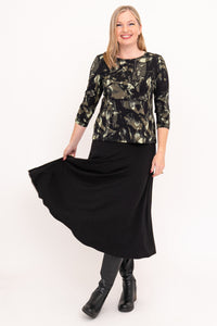 Margorie Top, Khaki Oak, Bamboo