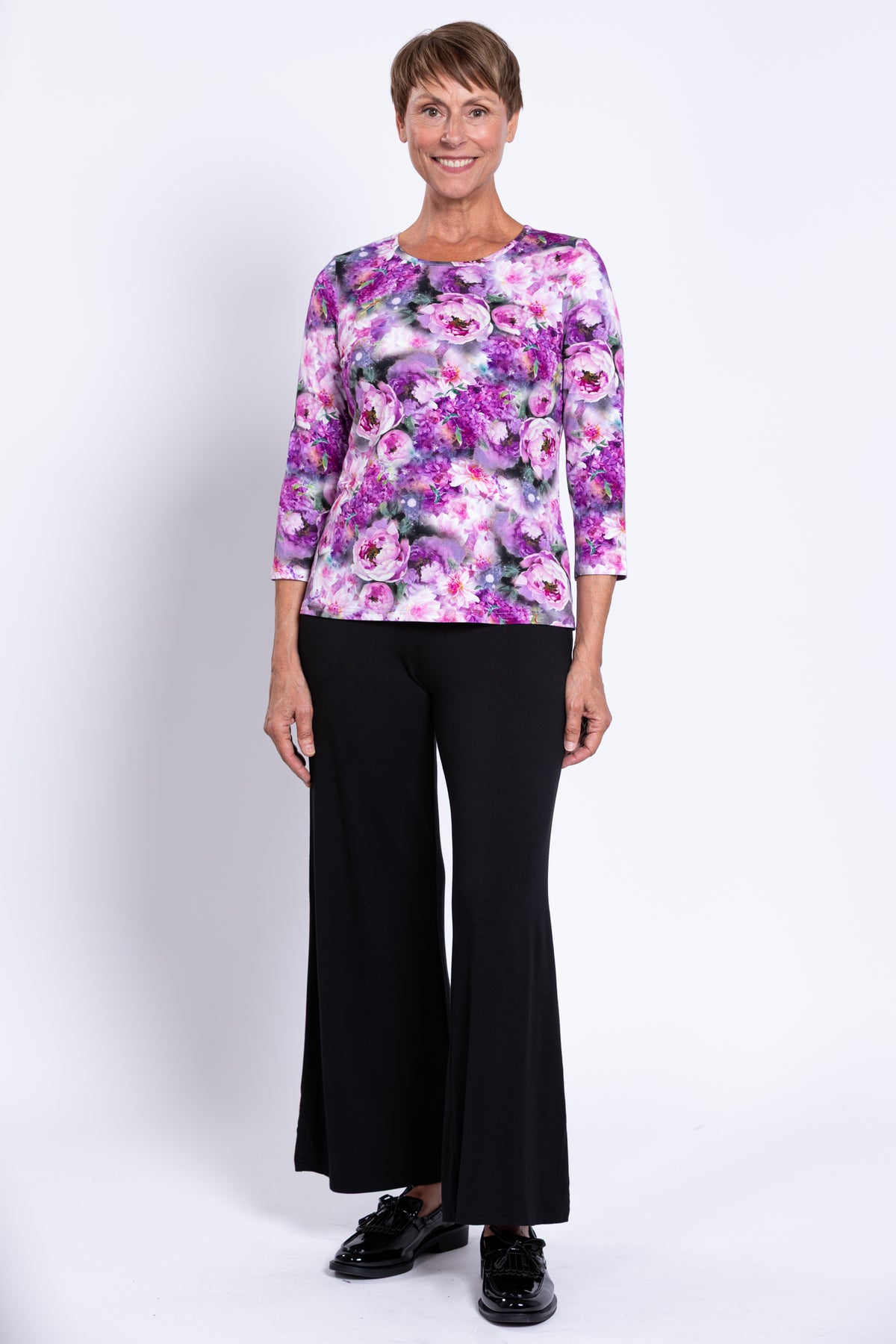 Margorie Top, Magenta Sugar, Bamboo