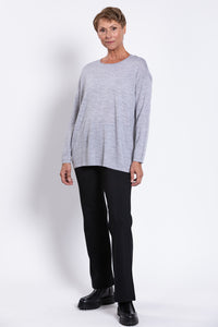 Matera Sweater, Charcoal Lite, Merino Wool