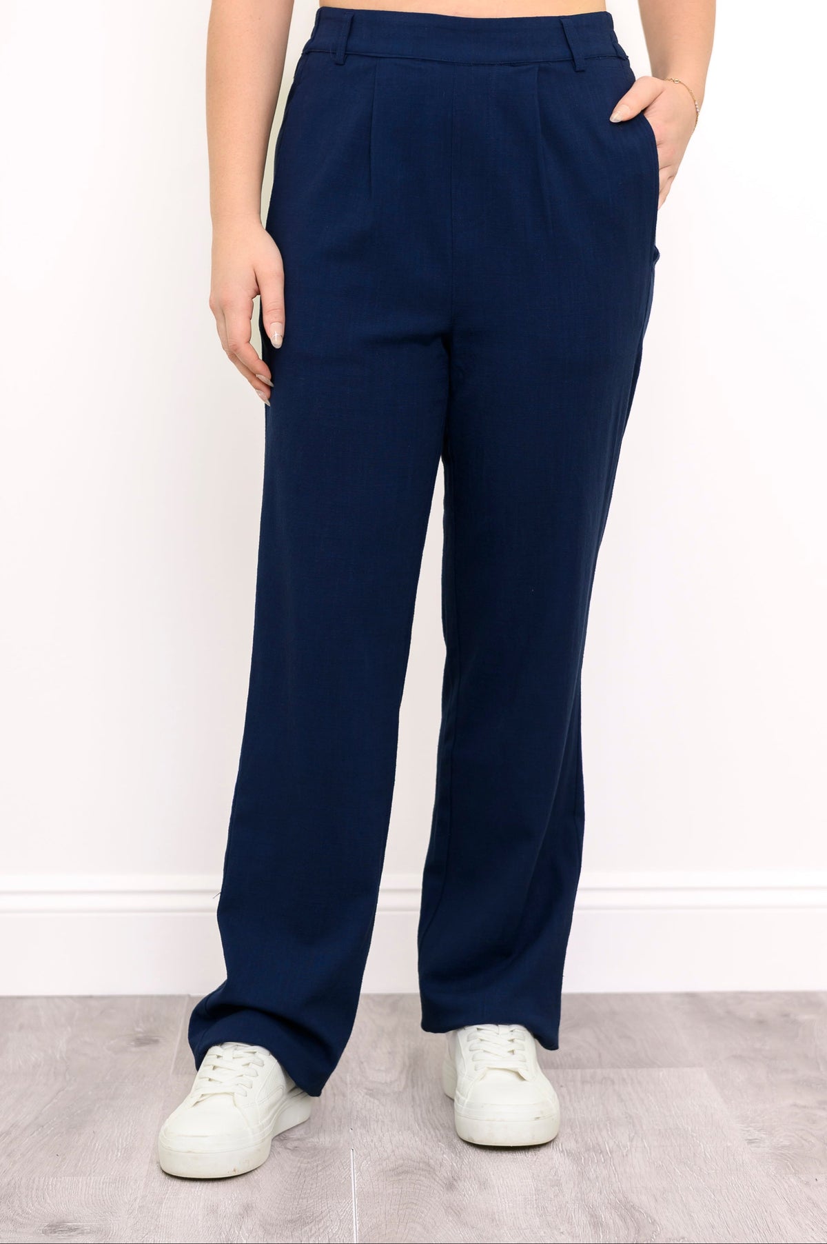 Melodie Pant, Indigo, Linen