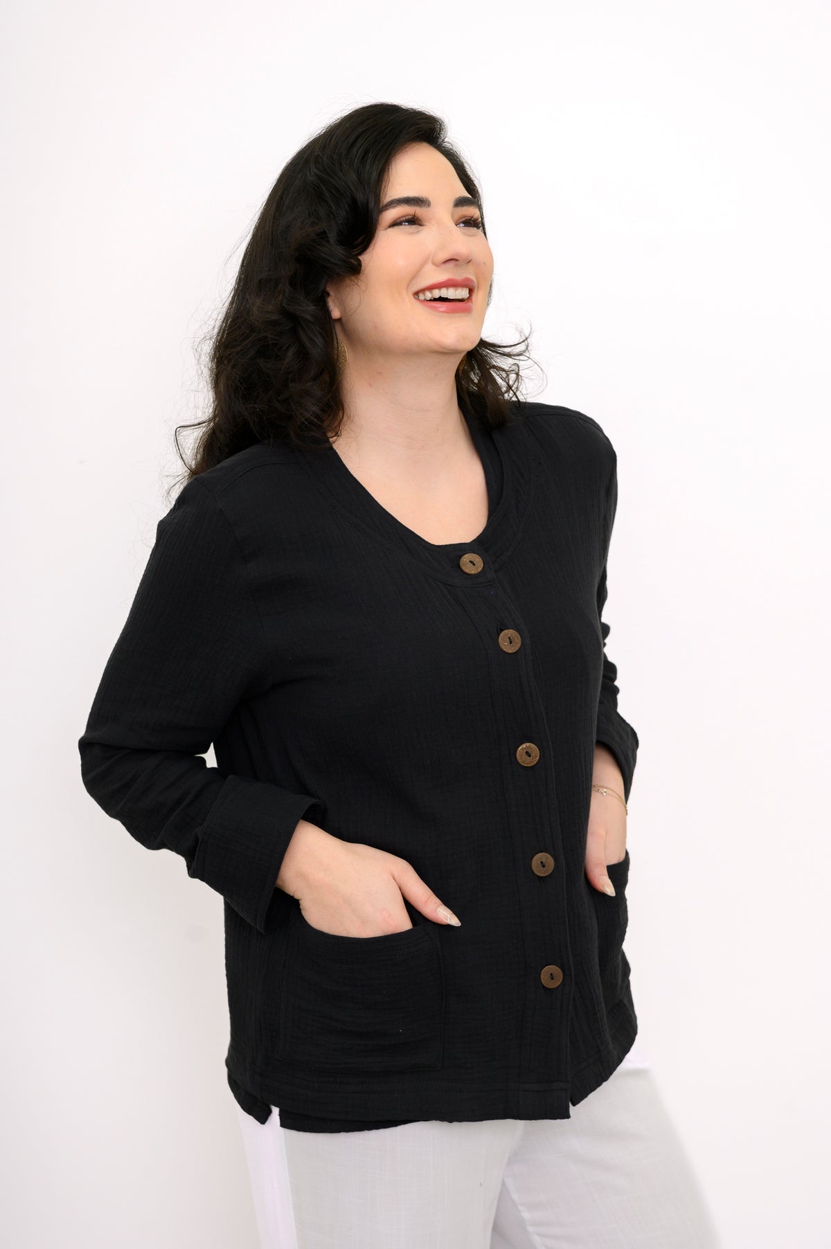 Veste Meryl, Noir