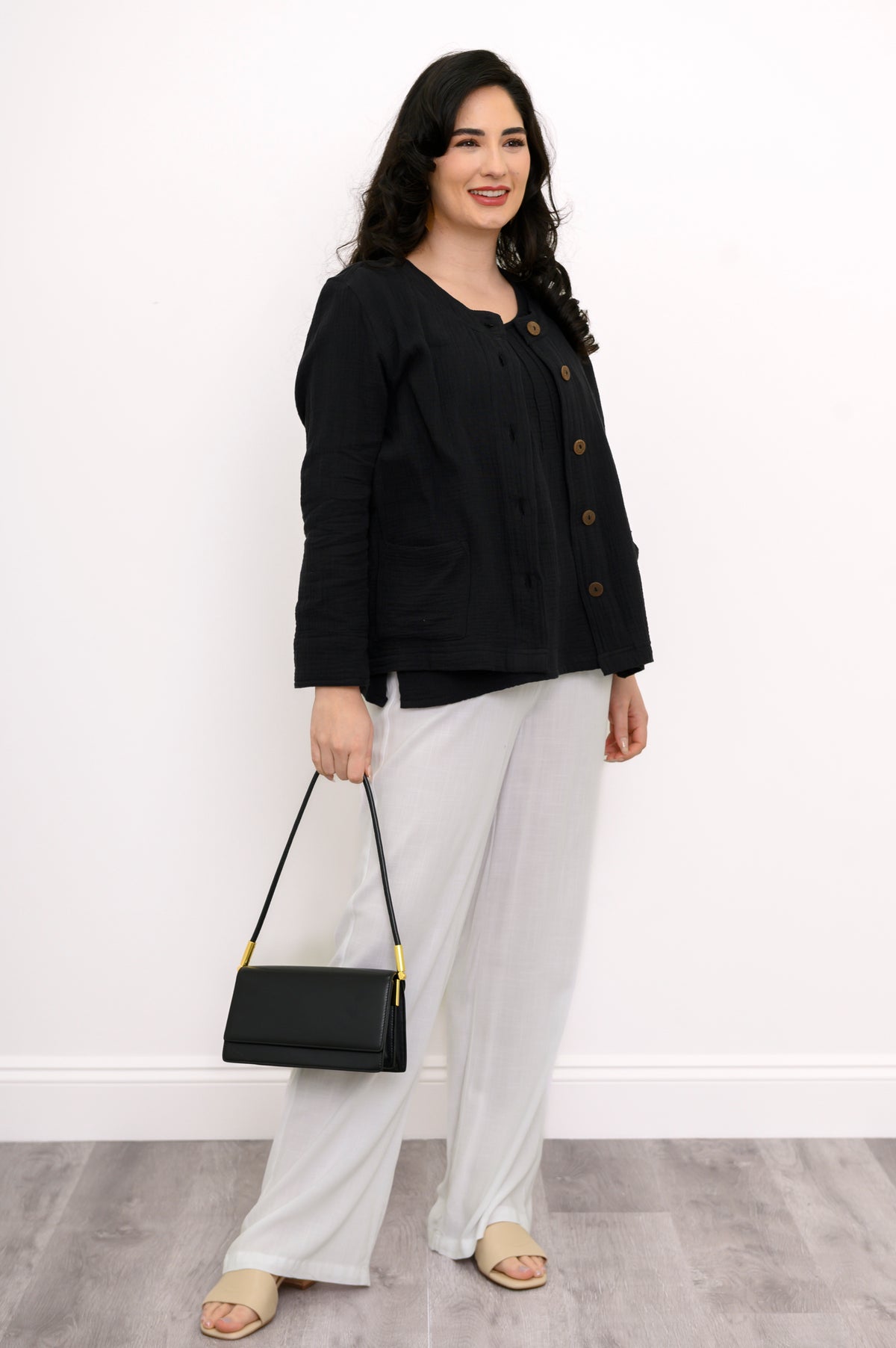 Veste Meryl, Noir
