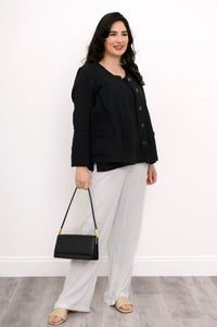 Veste Meryl, Noir