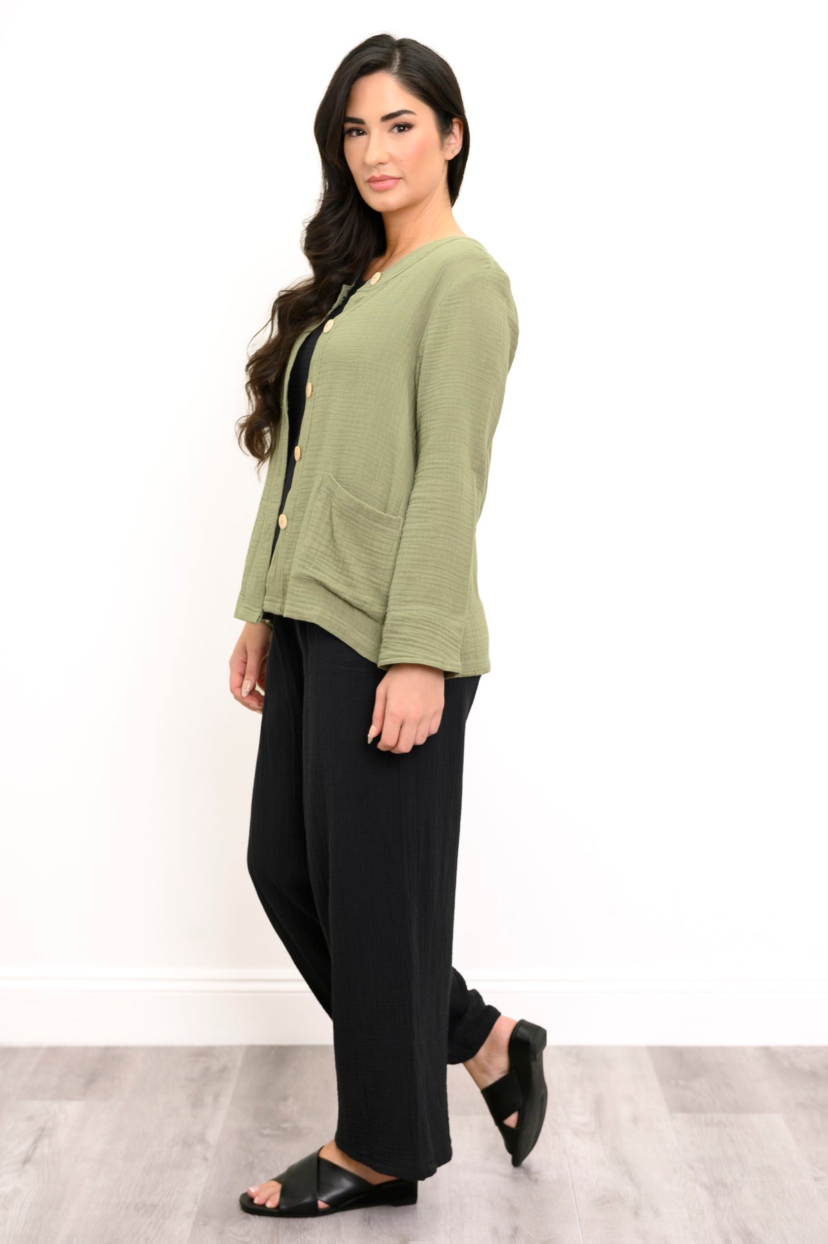 Meryl Jacket, Sage