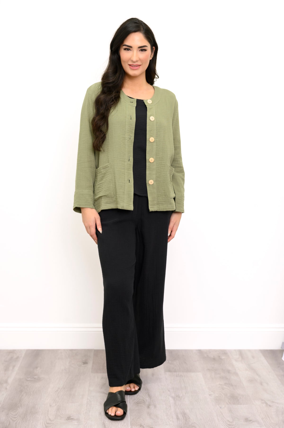 Meryl Jacket, Sage