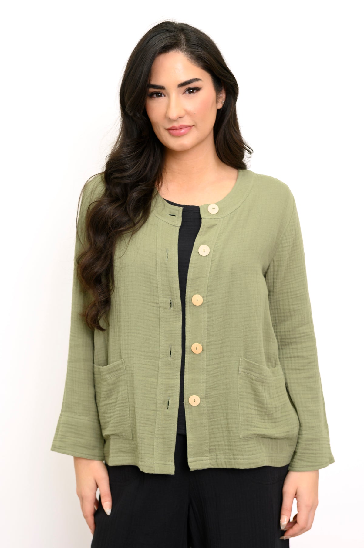 Meryl Jacket, Sage