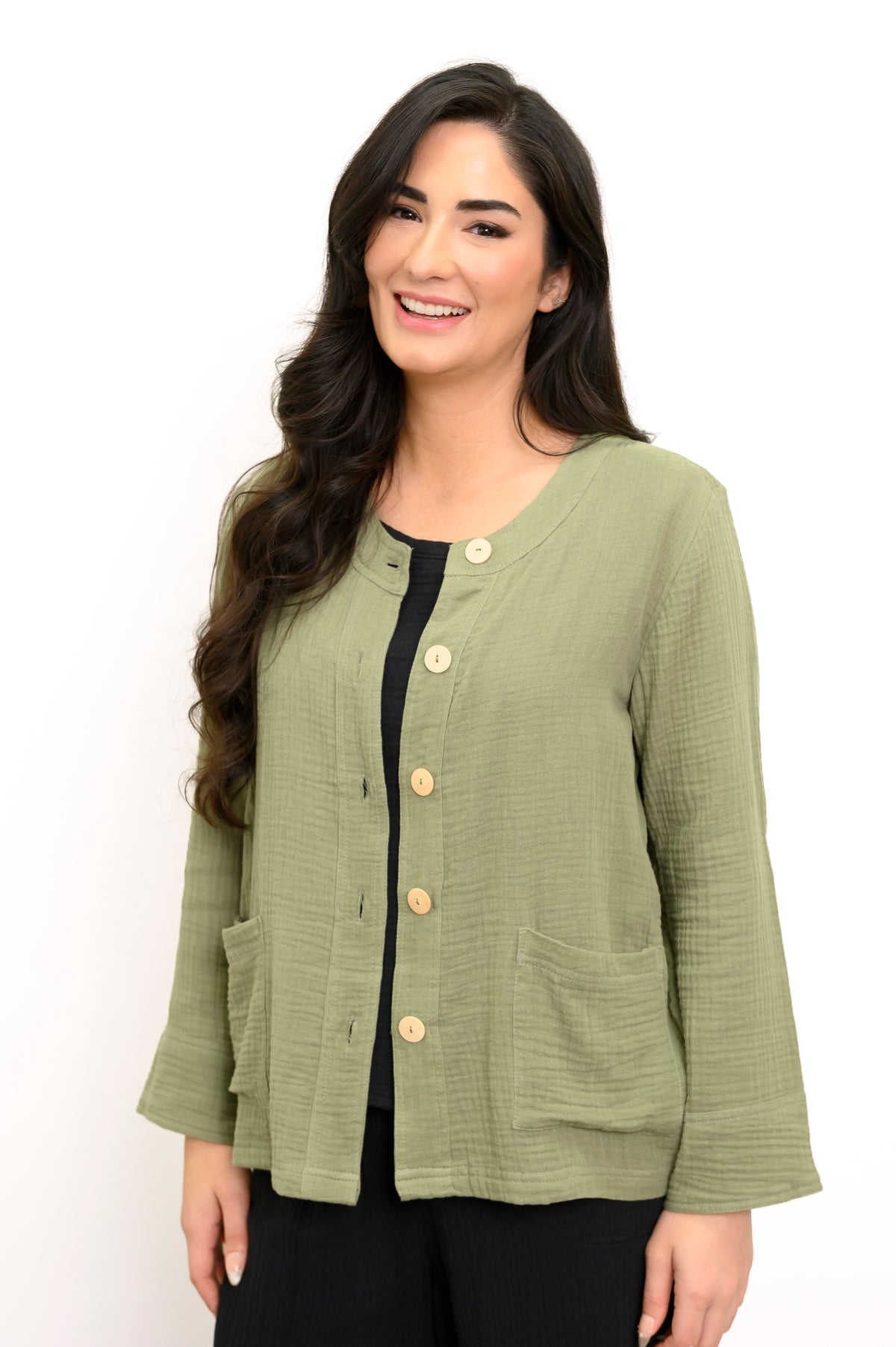 Meryl Jacket, Sage