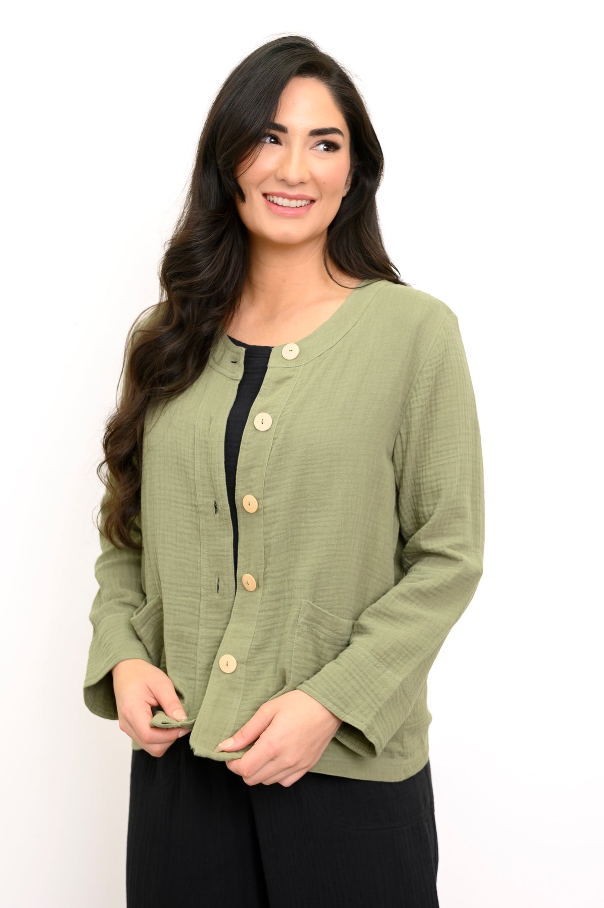 Meryl Jacket, Sage