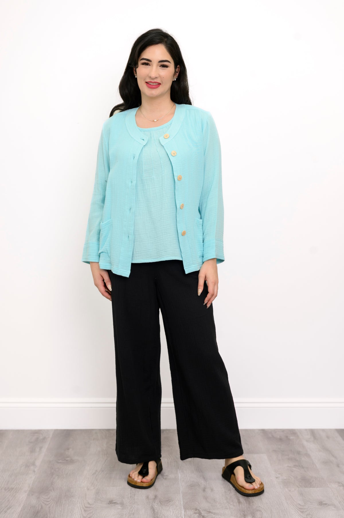Veste Meryl, Turquoise