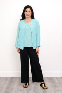 Veste Meryl, Turquoise