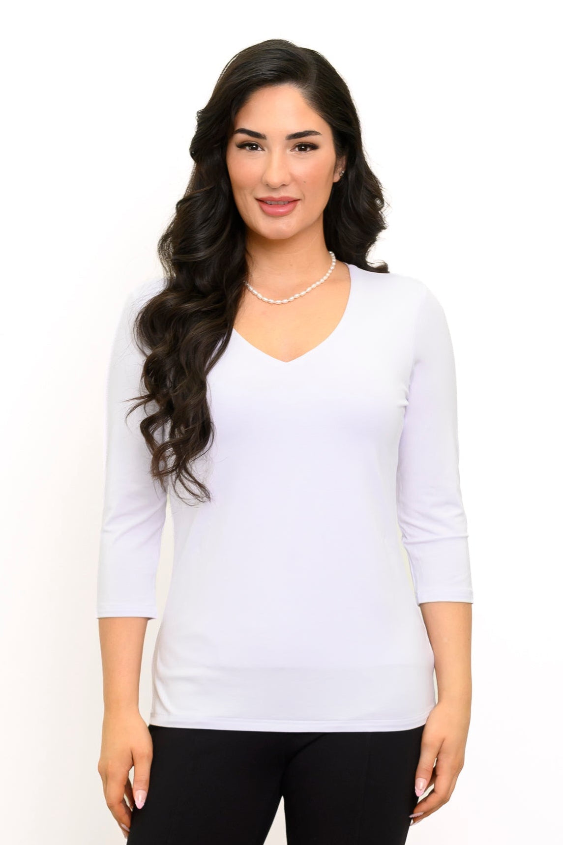 Mia Top, Snow White, Bamboo