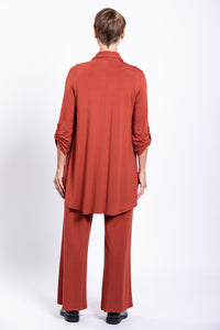 Michele Blouse, Cuprum, French Terry