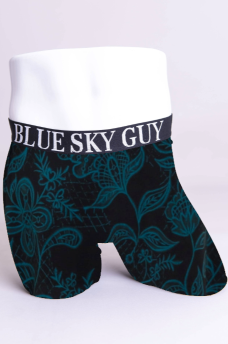 Middle Man, Teal Boscage, Bamboo