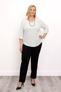Minna Blouse, Blanc