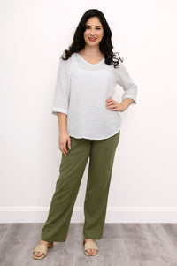 Minna Blouse, White