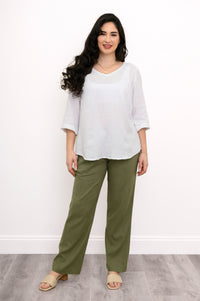 Minna Blouse, White