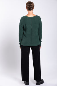 Mission Sweater, Forest, Cotton