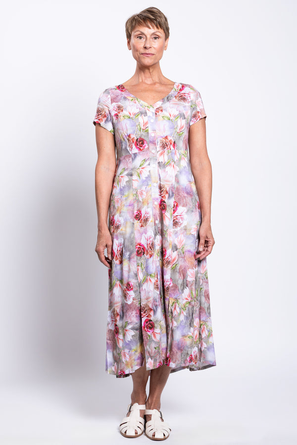 Morgan Dress, Norwich, Linen Bamboo