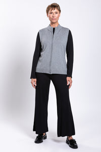 Mossmer Vest, Grey, Cotton