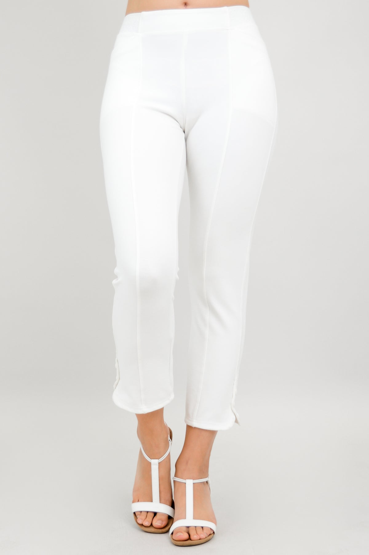 Nadine Crop, White, Modal