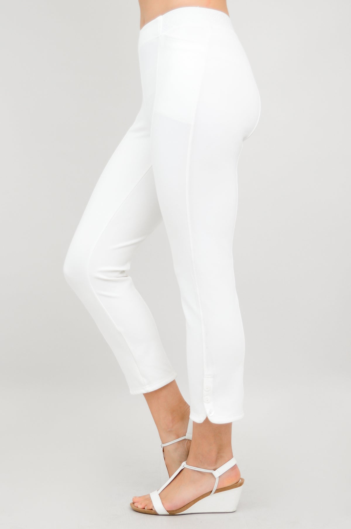 Nadine Crop, White, Modal