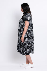 Noosa Dress, Dark Rose