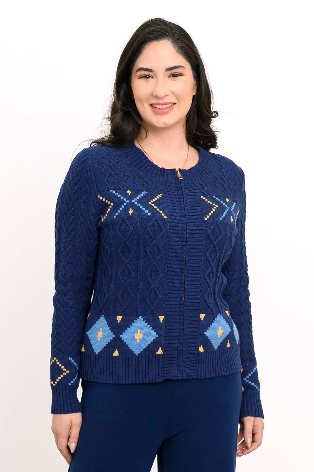 Pull Olivia, Indigo Star, Coton