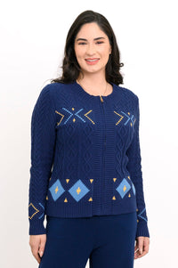 Pull Olivia, Indigo Star, Coton