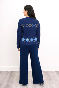Pull Olivia, Indigo Star, Coton