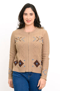 Pull Olivia, étoile ivoire, coton