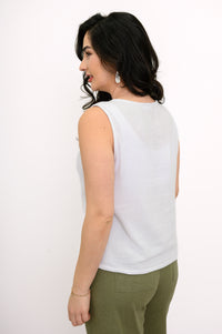Orla Tank, White