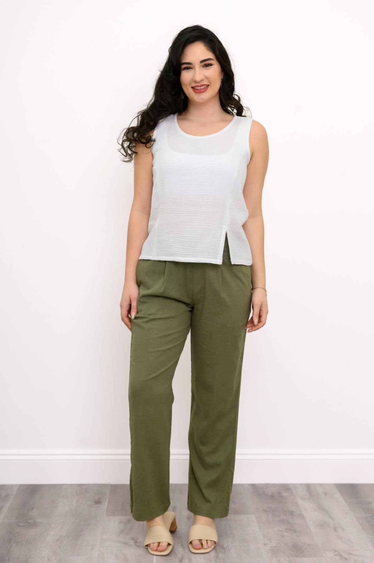Orla Tank, White