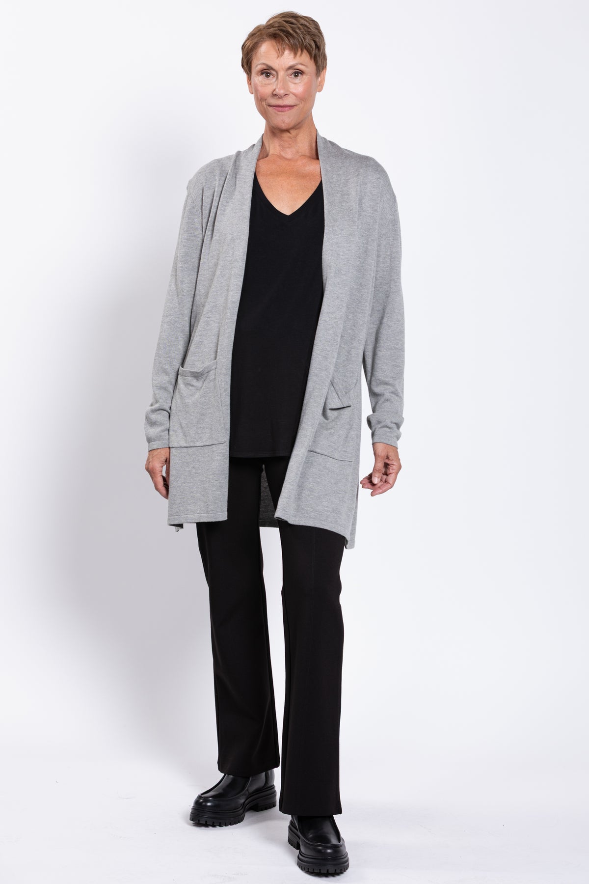 Paige Sweater, Lite Grey