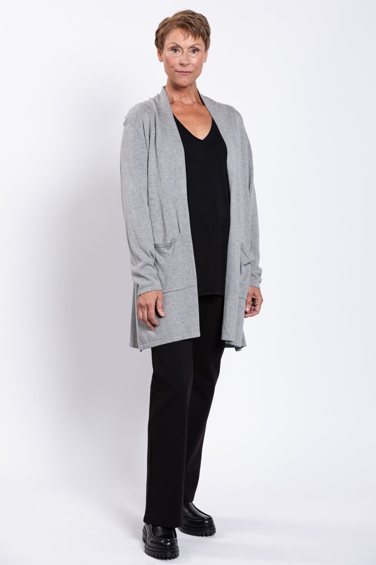 Paige Sweater, Lite Grey