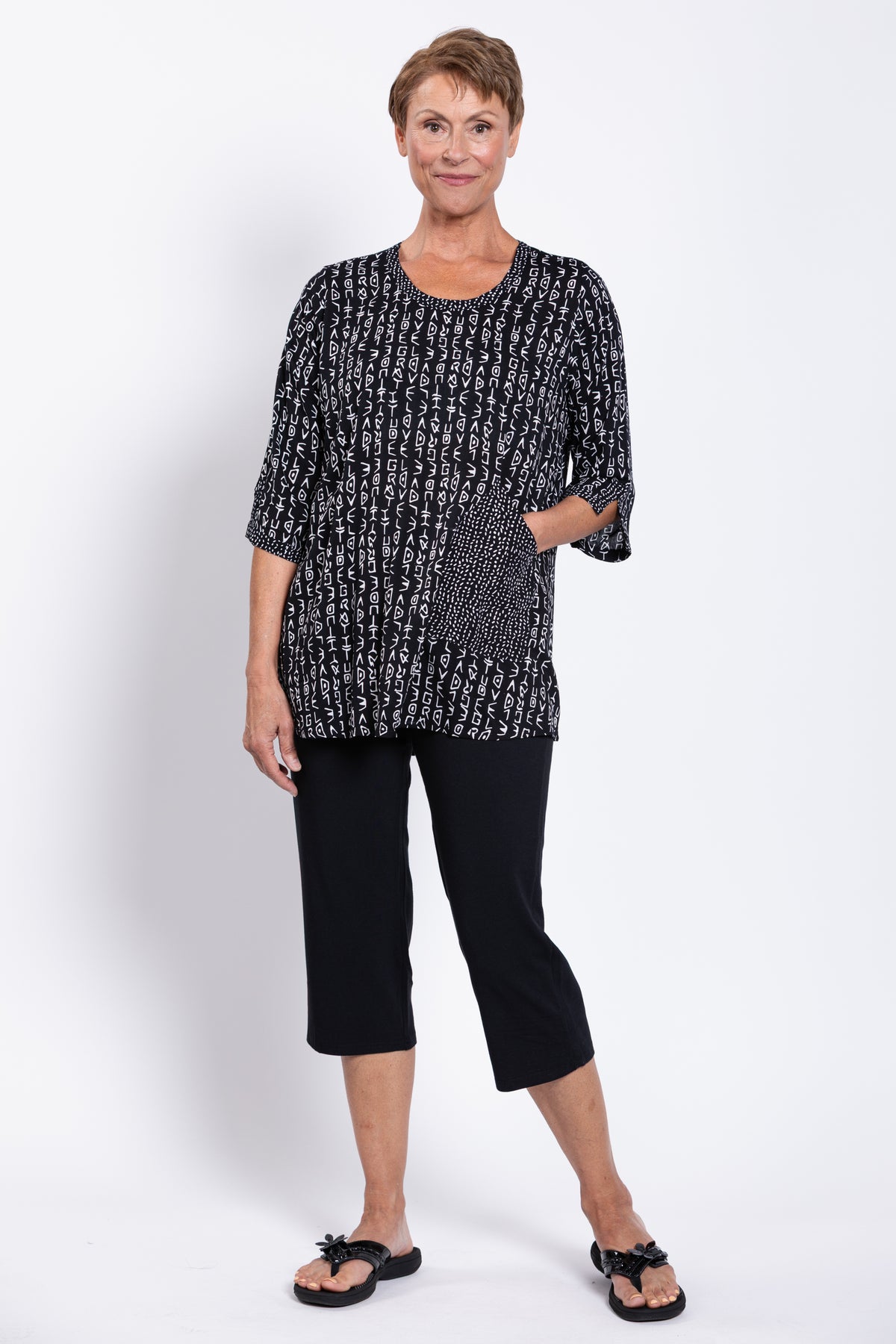 Palace Blouse, BW Love Gratt