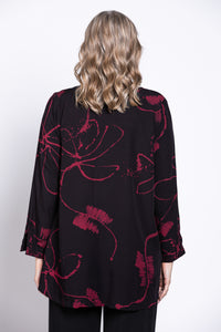 Palace Blouse, Red Bunga