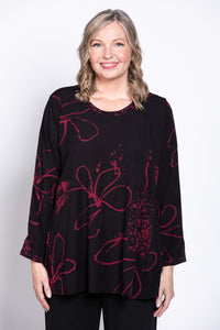 Palace Blouse, Red Bunga