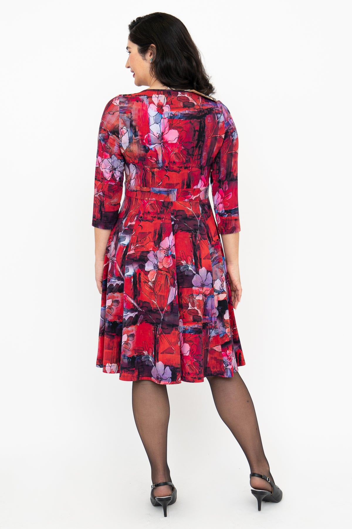 Pamela 3/4 Dress, Lipstick Thoughts, Bamboo