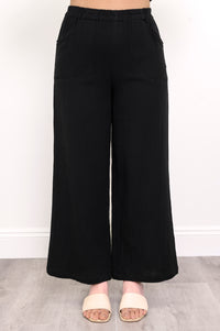 Parker Pant, Black, Cotton