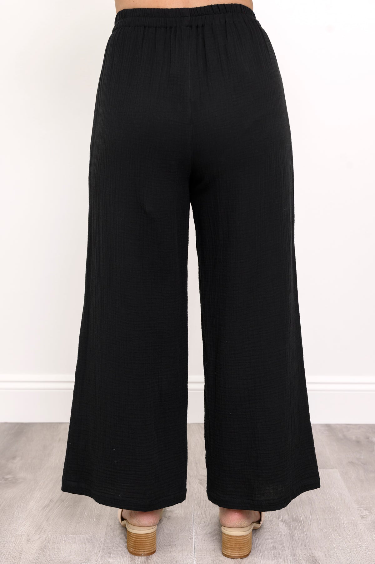 Parker Pant, Black, Cotton