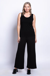 Avalon Tank, Black, Bamboo.